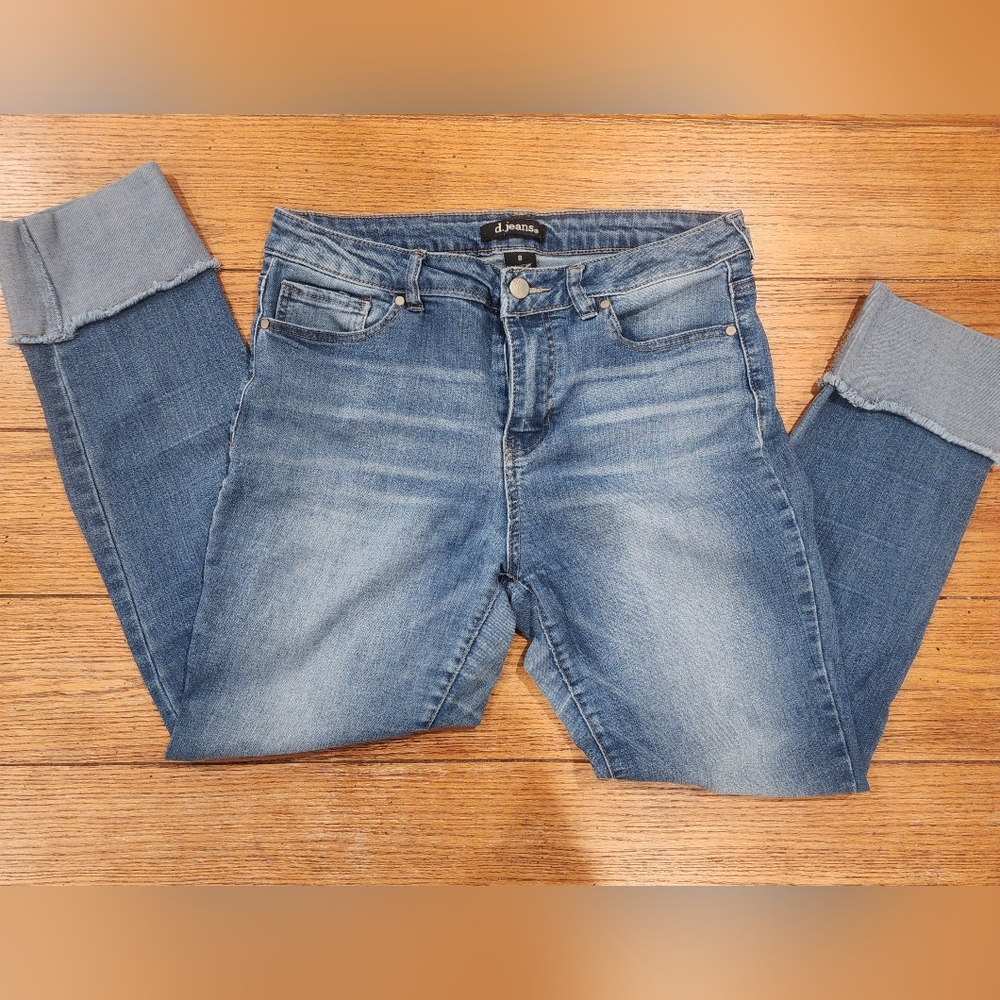 d. jeans Light Blue Ankle Jeans